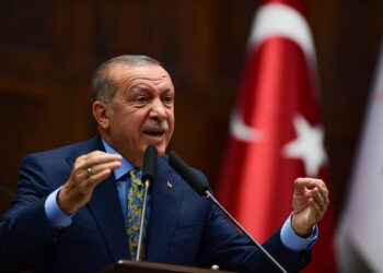 ANKARA, TURKEY - OCTOBER 23: President Recep Tayyip Erdogan speaks about the murder of Saudi journalist Jamal Khashoggi during his weekly parliamentary address on October 23, 2018 in Ankara, Turkey. Erdogan said Khashoggi was the victim of a "brutal" and "planned" murder and called for the extradition of 18 suspects to Turkey to face justice. Khashoggi, a U.S. resident and critic of the Saudi regime, went missing after entering the Saudi Arabian consulate in Istanbul on October 2. (Photo by Getty Images)