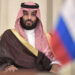 Saudi Arabia's Crown Prince Mohammed bin Salman attends a signing ceremony following a meeting of Russian President Vladimir Putin with Saudi Arabia's King Salman in Riyadh, Saudi Arabia, on October 14, 2019. (Photo by Alexey NIKOLSKY / SPUTNIK / AFP) (Photo by ALEXEY NIKOLSKY/SPUTNIK/AFP via Getty Images)
