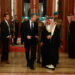 US Secretary of State Antony Blinken (L) walks with Bahrain's King Hamad bin Isa bin Salman al-Khalifa at the start of their meeting in Manama, on the latest leg of his week-long trip across the Middle East on January 10, 2024. Blinken arrived in the Gulf state of Bahrain, home base of the US Fifth Fleet, for talks with King Hamad on preventing a regional escalation of the war between Israel and Hamas militants in Gaza, the State Department said. (Photo by EVELYN HOCKSTEIN / POOL / AFP)