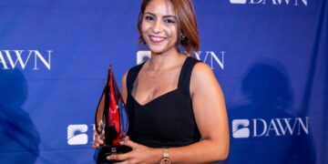 DAWN awarded Solafa Magdy for her activism on human rights and courageous reporting, which has informed countless people about Egypt's realities with a perspective that has long been lacking in local and Middle Eastern media outlets.